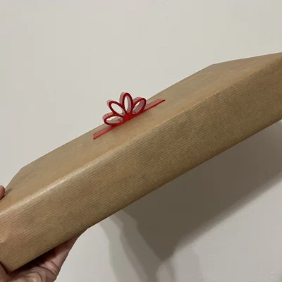 Mẫu nơ trang trí hộp quà Gift Ribbon in 3D đẹp mắt