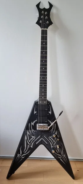 Guitar Flying V (B.C. Rich Signature V 2010) – bản in 3D - Image 1
