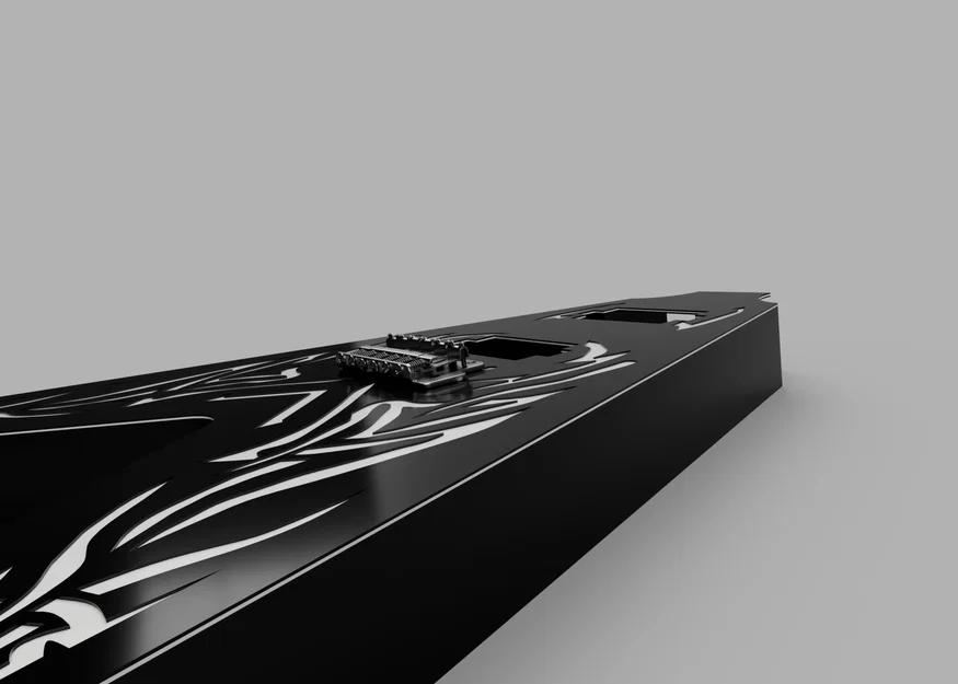 Guitar Flying V (B.C. Rich Signature V 2010) – bản in 3D - Image 5