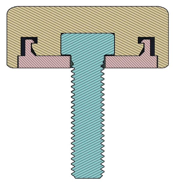 Núm vặn bu-lông (Bolt Knob) dùng bu-lông M8 - Image 16