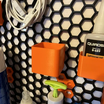 Giá treo đồ 50x50mm cho Honeycomb Storage Wall tiện lợi