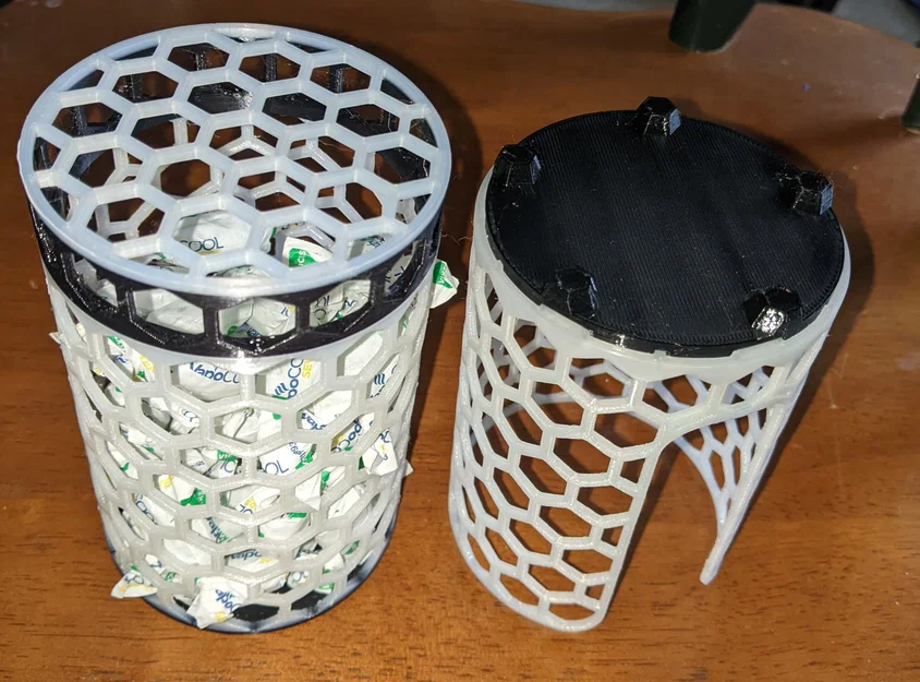 Hộp & Ống Trụ Lưới Hex Mesh (Hex Mesh Containers and Cylinders) - Image 2