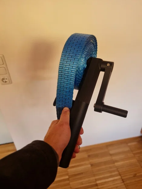 Dụng cụ cuộn dây tăng đơ Ratchet Strap Roller || Spanngurt-Aufroller - Image 3