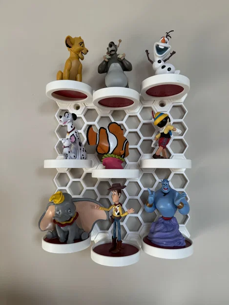 Giá treo mô hình nhân vật Disney cho bảng HSW - Image 1