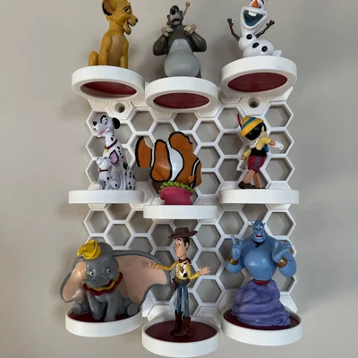Giá treo mô hình nhân vật Disney cho bảng HSW