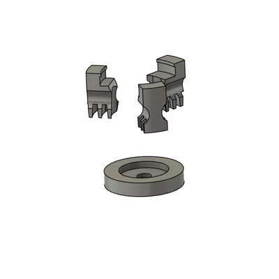 Ê-tô cải tiến 3D kẹp chắc chắn cho vẽ mô hình miniature
