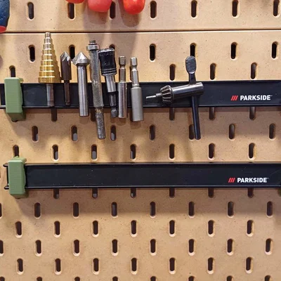 Giá đỡ thanh nam châm dụng cụ Parkside cho bảng Skadis