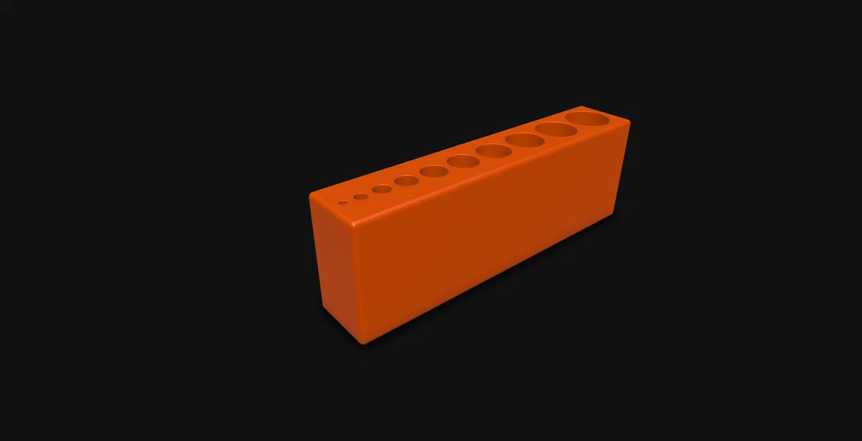 Khay đựng mũi khoan HSW 1-10mm - Phụ kiện cho Honeycomb Storage Wall - Image 2