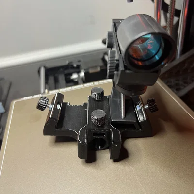 Ngàm gắn Finderscope Dovetail đôi cho kính thiên văn Hadley
