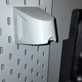 Giá treo phụ kiện máy hút bụi Dyson trên bảng IKEA Skadis in 3D - Thumbnail 3