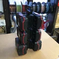 Giá treo pin Parkside X20 (lưu trữ 6 viên) in 3D gọn gàng - Thumbnail 4