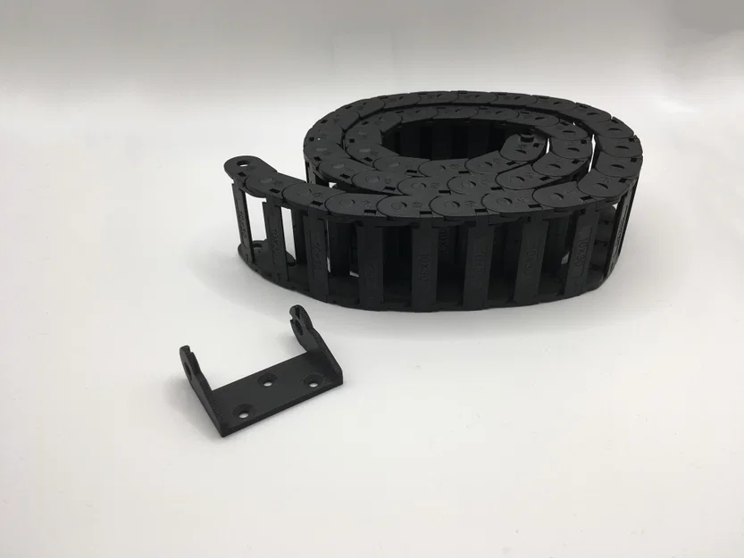 Ngàm gắn xích dẫn cáp 30x10mm (Cable Chain Mount) cho máy CNC/Laser - Image 1
