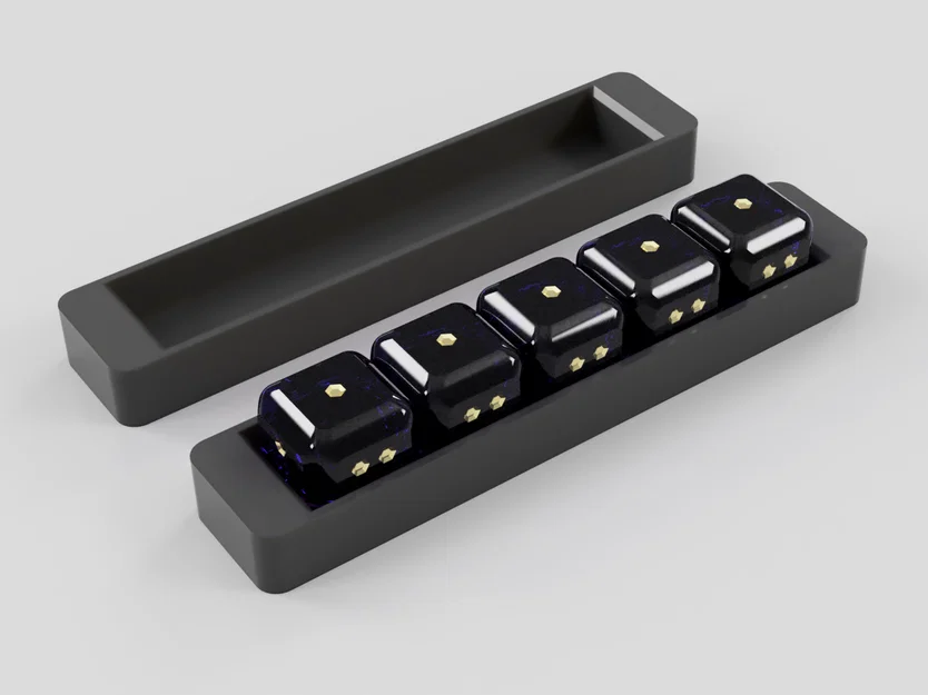 Hộp Nam Châm Xúc Xắc D6 Tham Số (Parametric) – Dice Box - Image 3