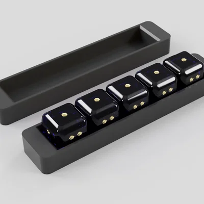 Hộp Nam Châm Xúc Xắc D6 Tham Số (Parametric) – Dice Box
