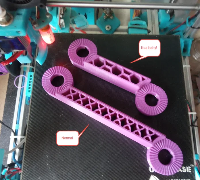 Bộ cánh tay đòn robot 3D (Small arms) nhiều kích thước linh hoạt - Image 1