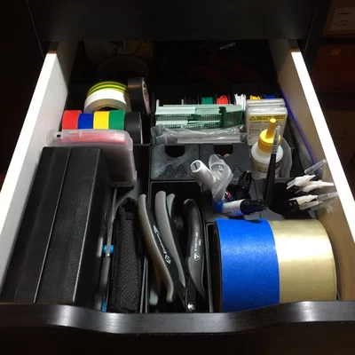 Organizer Ngăn Kéo IKEA Alex Dạng Module (Modular Drawer Organizer)