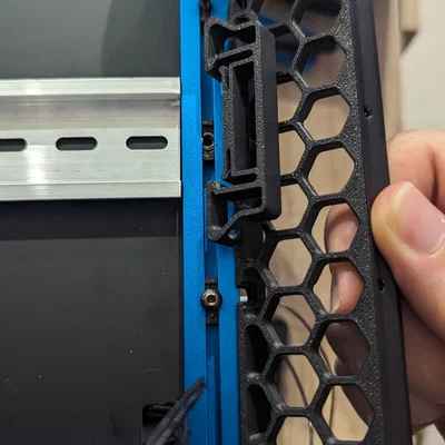 Mod gắn PSU Voron V0 bằng DIN rail (không cần VHB tape)
