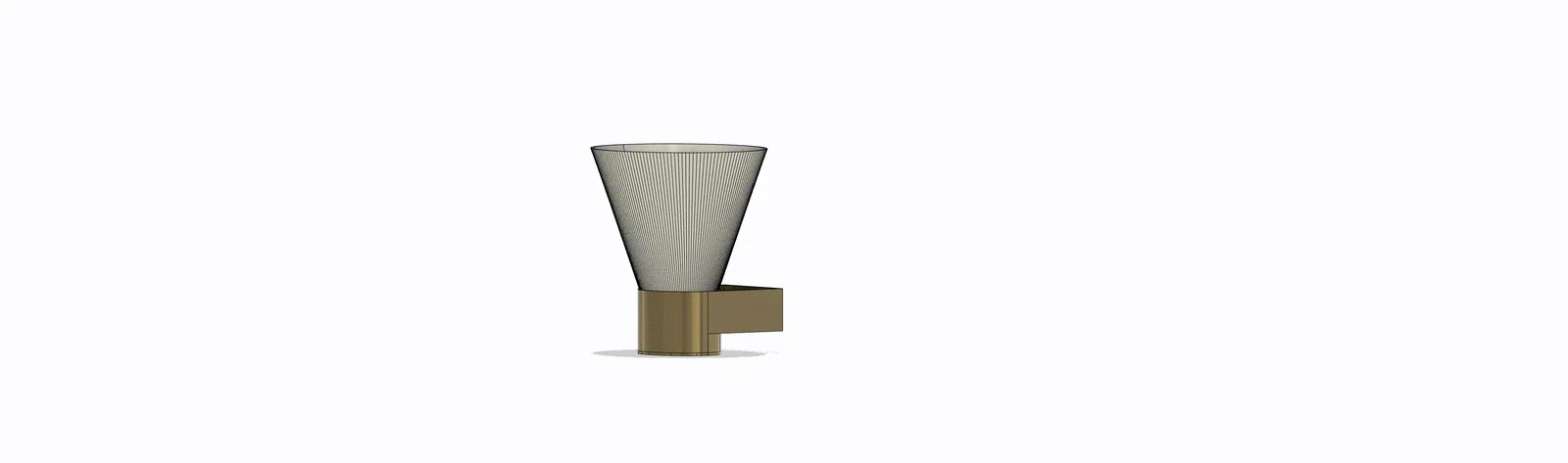 Đèn gắn tường Stylish Wall Lamp in 3D - Image 2
