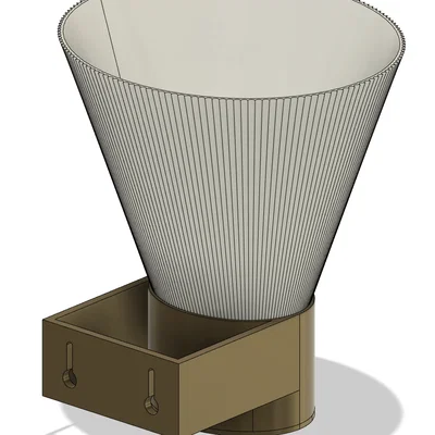 Đèn gắn tường Stylish Wall Lamp in 3D
