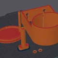 Đèn gắn tường Stylish Wall Lamp in 3D - Thumbnail 5