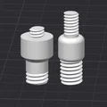 Đầu chuyển đổi ren 1/4 sang 3/8 inch cho chân máy và phụ kiện - Thumbnail 1