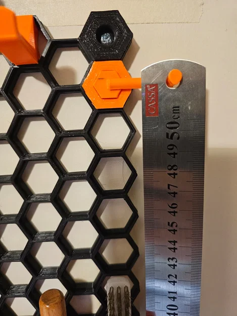 Móc treo thước HSW tham số (parametric) - lắp ngoài board - Image 1