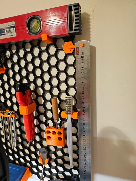 Móc treo thước HSW tham số (parametric) - lắp ngoài board - Image 2