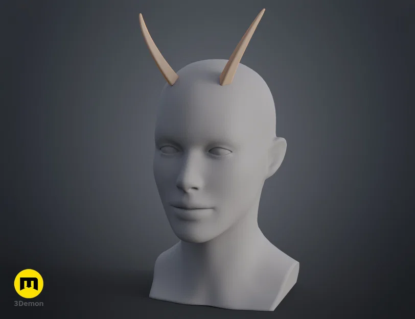 Sừng Quỷ (Demon Horns) – Mẫu in 3D cosplay - Image 9