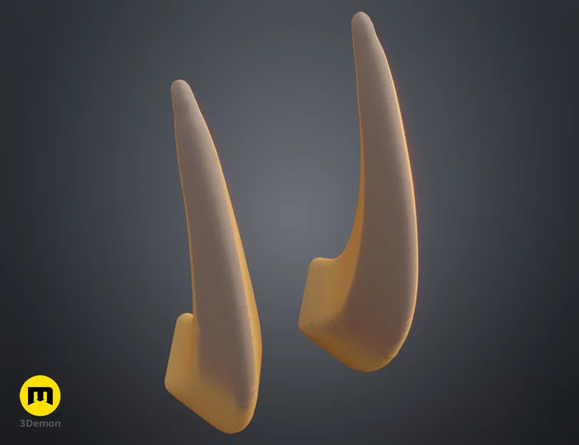 Sừng Quỷ (Demon Horns) – Mẫu in 3D cosplay - Image 10
