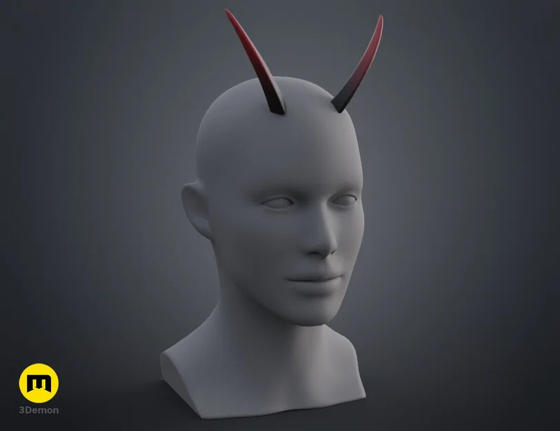 Sừng Quỷ (Demon Horns) – Mẫu in 3D cosplay - Image 15
