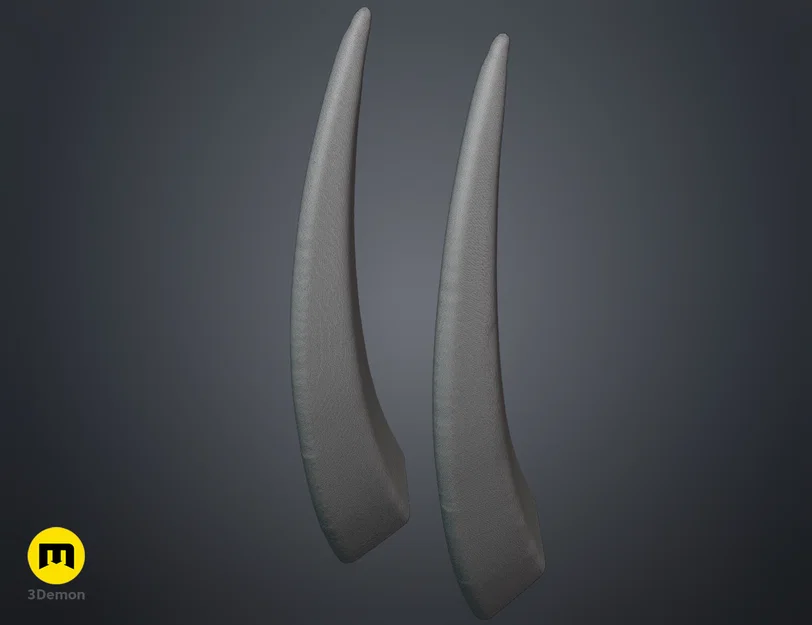Sừng Quỷ (Demon Horns) – Mẫu in 3D cosplay - Image 16
