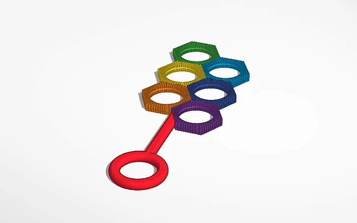 Dụng cụ thổi bong bóng xà phòng hình tổ ong (Bubble Wand) cho bé - Image 1