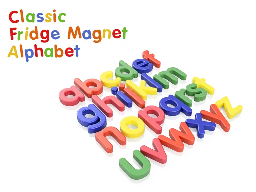 Bộ Nam Châm Tủ Lạnh Bảng Chữ Cái (Fridge Magnet Alphabet) - Image 1