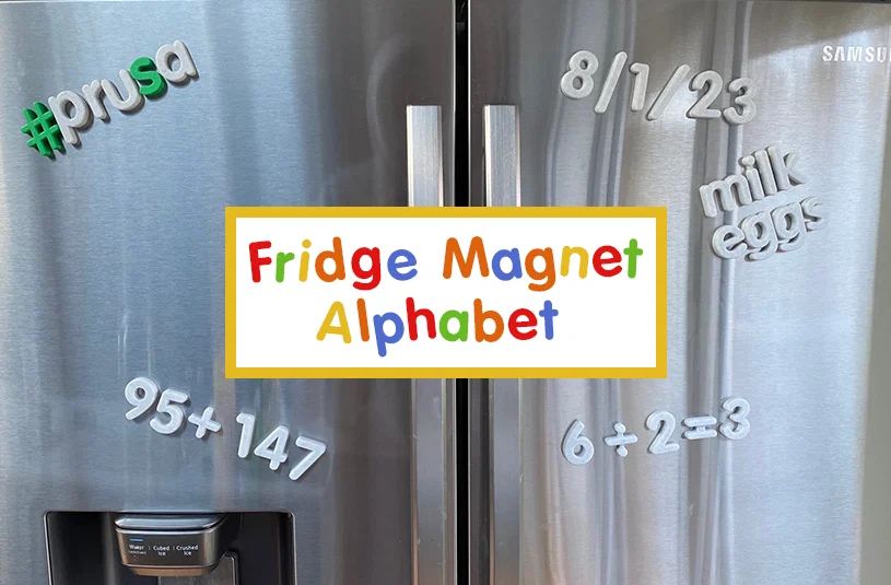 Bộ Nam Châm Tủ Lạnh Bảng Chữ Cái (Fridge Magnet Alphabet) - Image 2