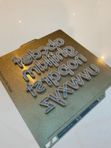 Bộ Nam Châm Tủ Lạnh Bảng Chữ Cái (Fridge Magnet Alphabet) - Image 3