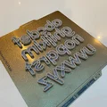 Bộ Nam Châm Tủ Lạnh Bảng Chữ Cái (Fridge Magnet Alphabet) - Thumbnail 3