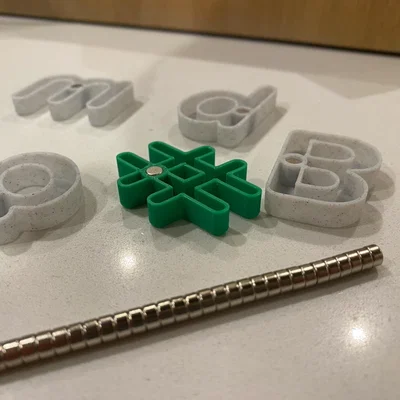 Bộ Nam Châm Tủ Lạnh Bảng Chữ Cái (Fridge Magnet Alphabet)