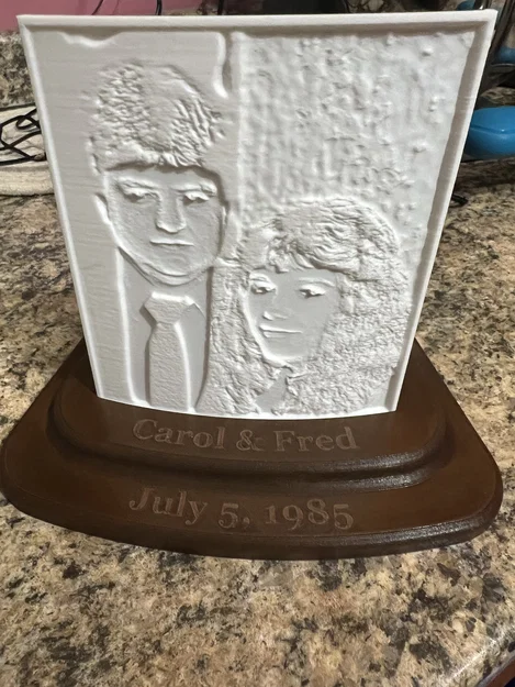 Kệ đỡ Lithophane Stand (dạng cong) - Image 2