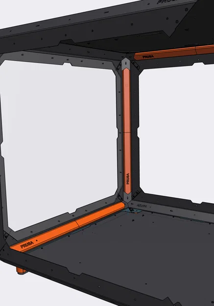 Quản lý dây cho Original Prusa Enclosure (Cablemanagement) - Image 6