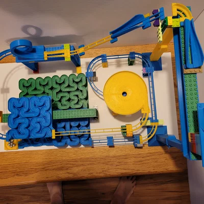 Thử thách Marble Run – Tương thích Lego