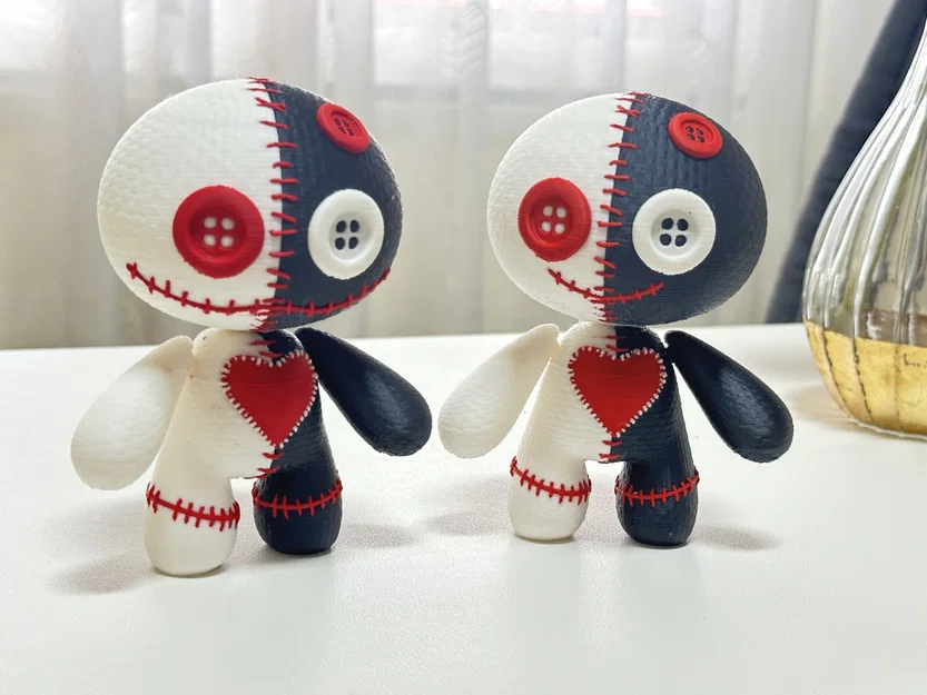 Búp bê Voodoo dễ thương có khớp (print-in-place) - Image 1