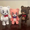 Đồ chơi gấu teddy khớp nối (print-in-place) - Thumbnail 1