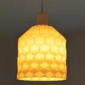Chụp đèn lục giác đảo ngược (Inverted Hexagonal Lampshade) - Thumbnail 1