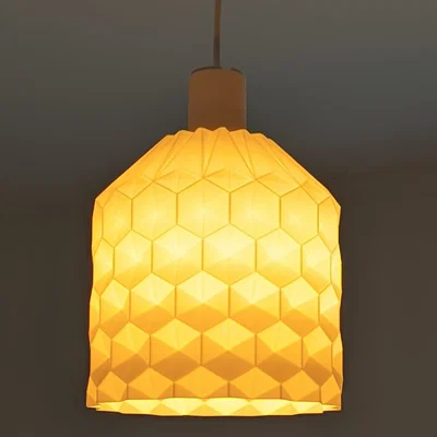 Chụp đèn lục giác đảo ngược (Inverted Hexagonal Lampshade)