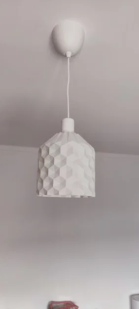 Chụp đèn lục giác đảo ngược (Inverted Hexagonal Lampshade) - Image 2