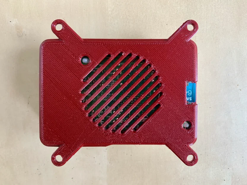 Case Raspberry Pi 5 tích hợp đế treo màn hình VESA 75x75mm - Image 2