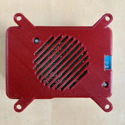 Case Raspberry Pi 5 tích hợp đế treo màn hình VESA 75x75mm