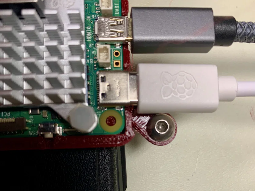 Case Raspberry Pi 5 tích hợp đế treo màn hình VESA 75x75mm - Image 3