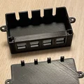 Keystone 4 x RJ45 – Patchpanel lắp nổi (Aufputz) dạng nhiều chi tiết - Thumbnail 1