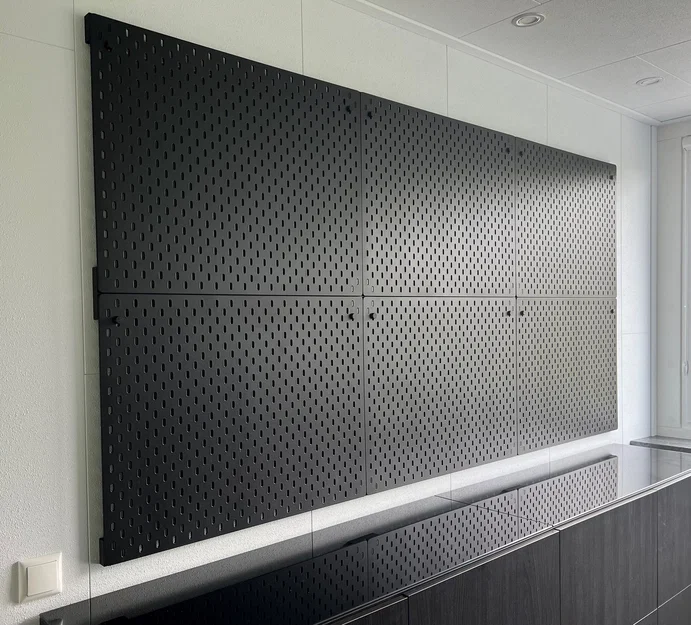 Bộ nối board Ikea SKÅDIS (Skadis) – canh thẳng & ghép nhiều tấm - Image 1